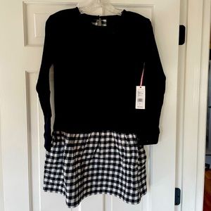 Vineyard Vines kids mixed media dress